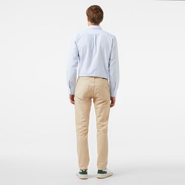  Erkek Slim Fit Chino Bej Pantolon