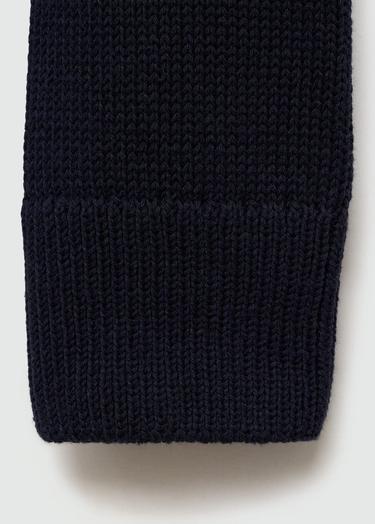  Mango Kadın Kombine Gömlek Kazak Lacivert