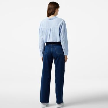  Nautica Kadın Lacivert Denim Pantolon