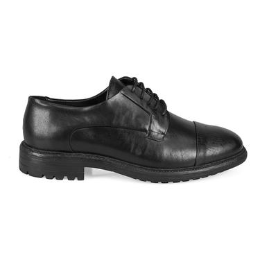  Darly Siyah Erkek Deri Günlük Ayakkabı