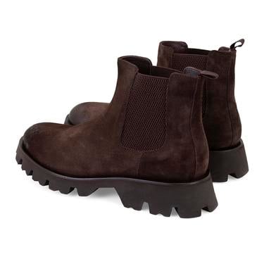  Everet Kahve Erkek Lastikli Deri Chelsea Bot