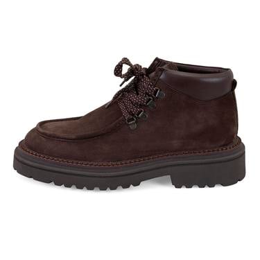  Ethen Kahve Erkek Bağcıklı Deri Bot