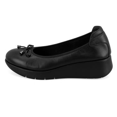  Kadın Siyah DesaComfort Deri Günlük Ayakkabı