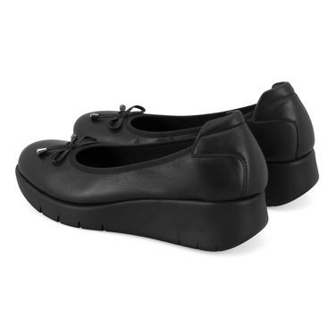  Kadın Siyah DesaComfort Deri Günlük Ayakkabı