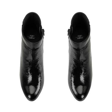  Aliza Siyah Kadın DesaComfort Fermuarlı Topuklu Deri Bot