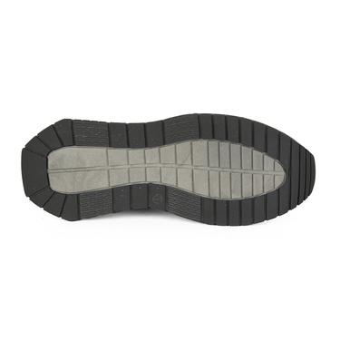  Kadın Siyah Süet Deri Spor Ayakkabı