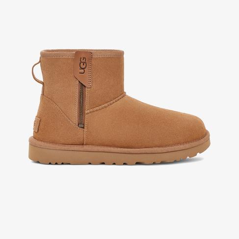  UGG Classic Mini Bailey Zip Kadın Kahverengi Bot