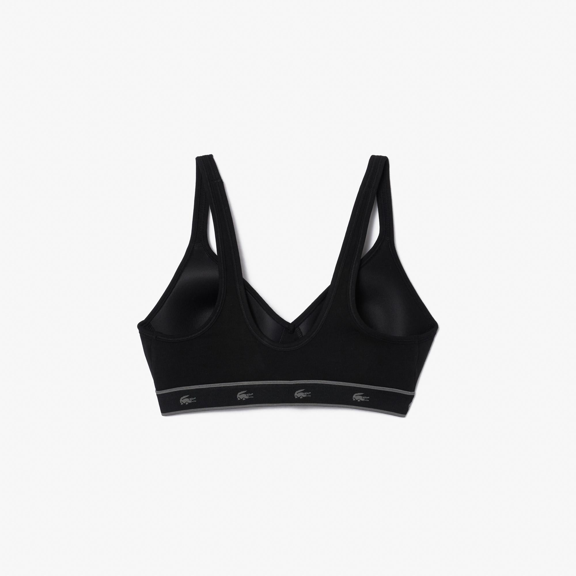 Lacoste Kadın Siyah Bra