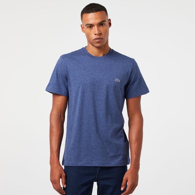  Erkek Regular Fit Bisiklet Yaka Lacivert T-Shirt