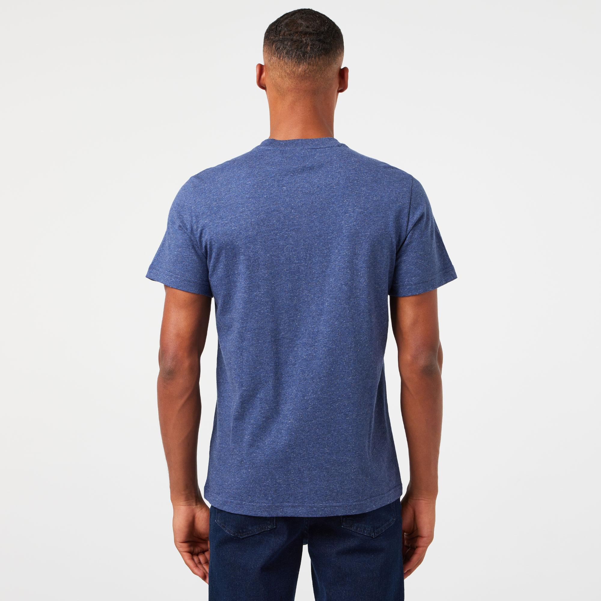 Erkek Regular Fit Bisiklet Yaka Lacivert T-Shirt