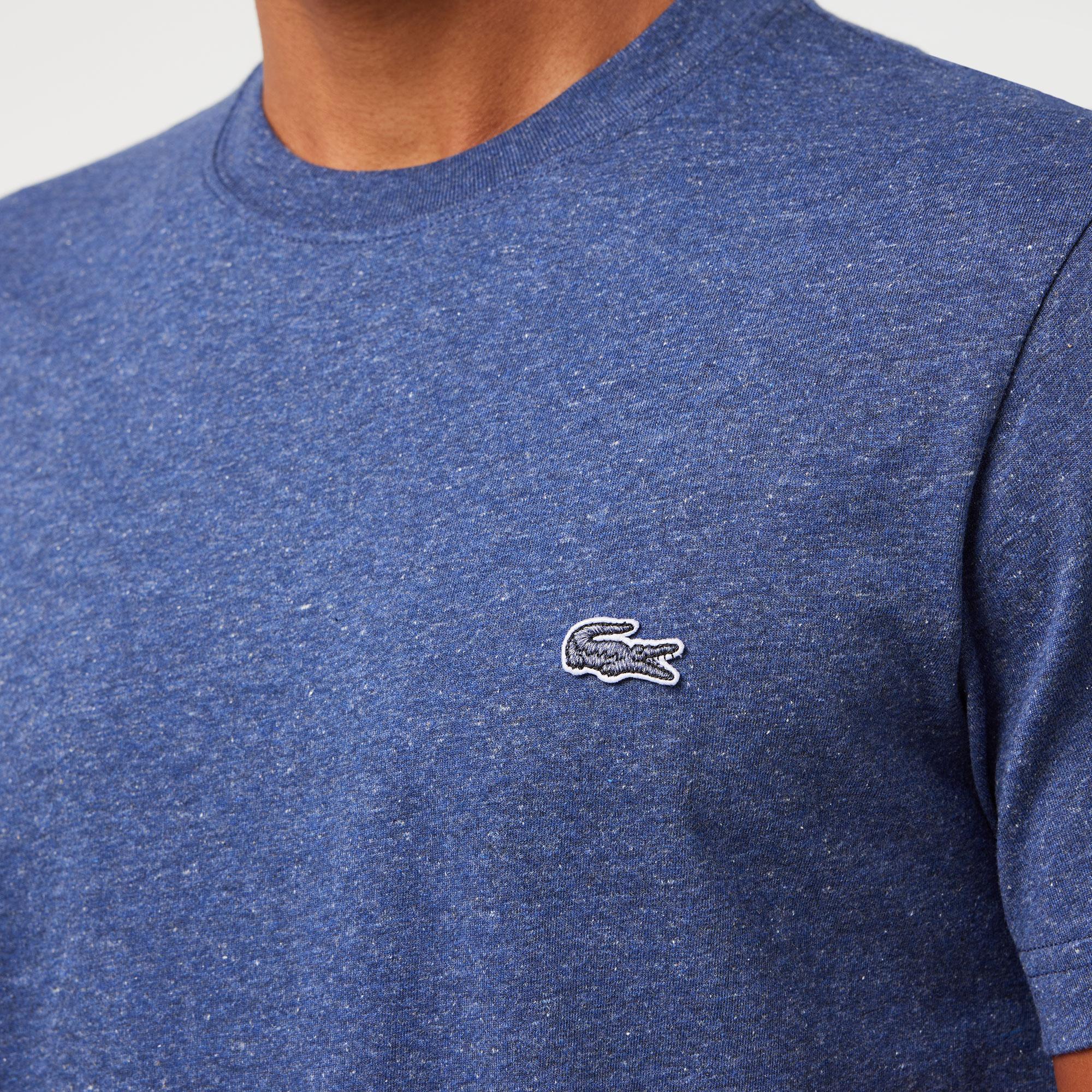 Erkek Regular Fit Bisiklet Yaka Lacivert T-Shirt