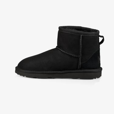  UGG Classic Mini II Çocuk Siyah Bot