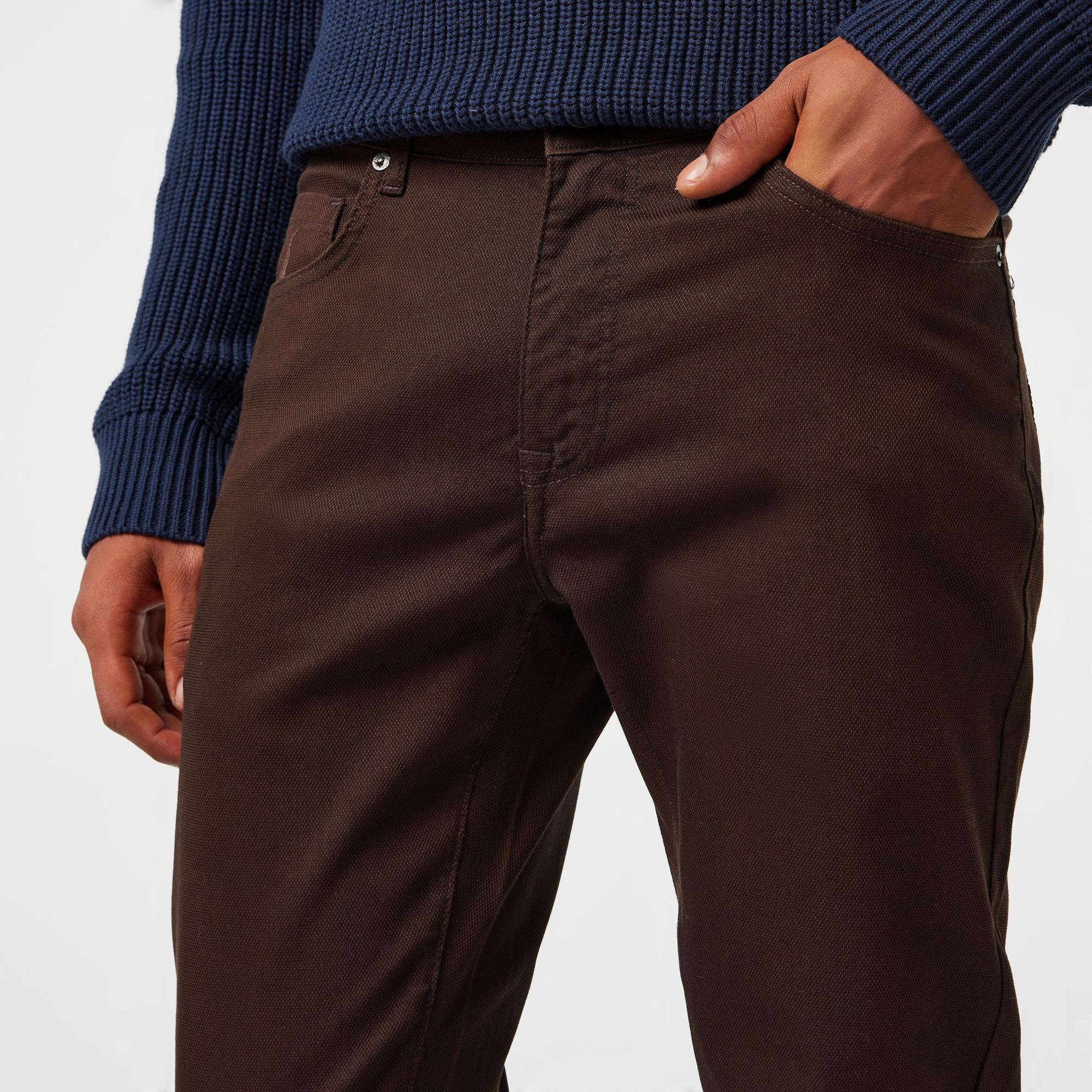 Nautica Erkek Kahverengi Slim Fit Pantolon