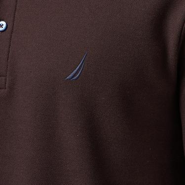 Nautica Erkek Kahverengi Uzun Kollu Polo