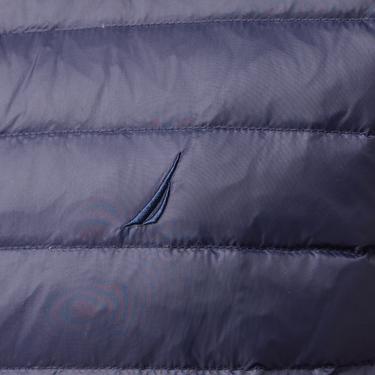  Nautica Erkek Lacivert Su Kaydırma Özellikli Kaz Tüyü Yelek