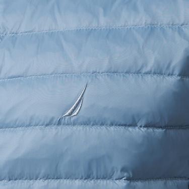  Nautica Erkek Mavi Su Kaydırma Özellikli Kaz Tüyü Yelek