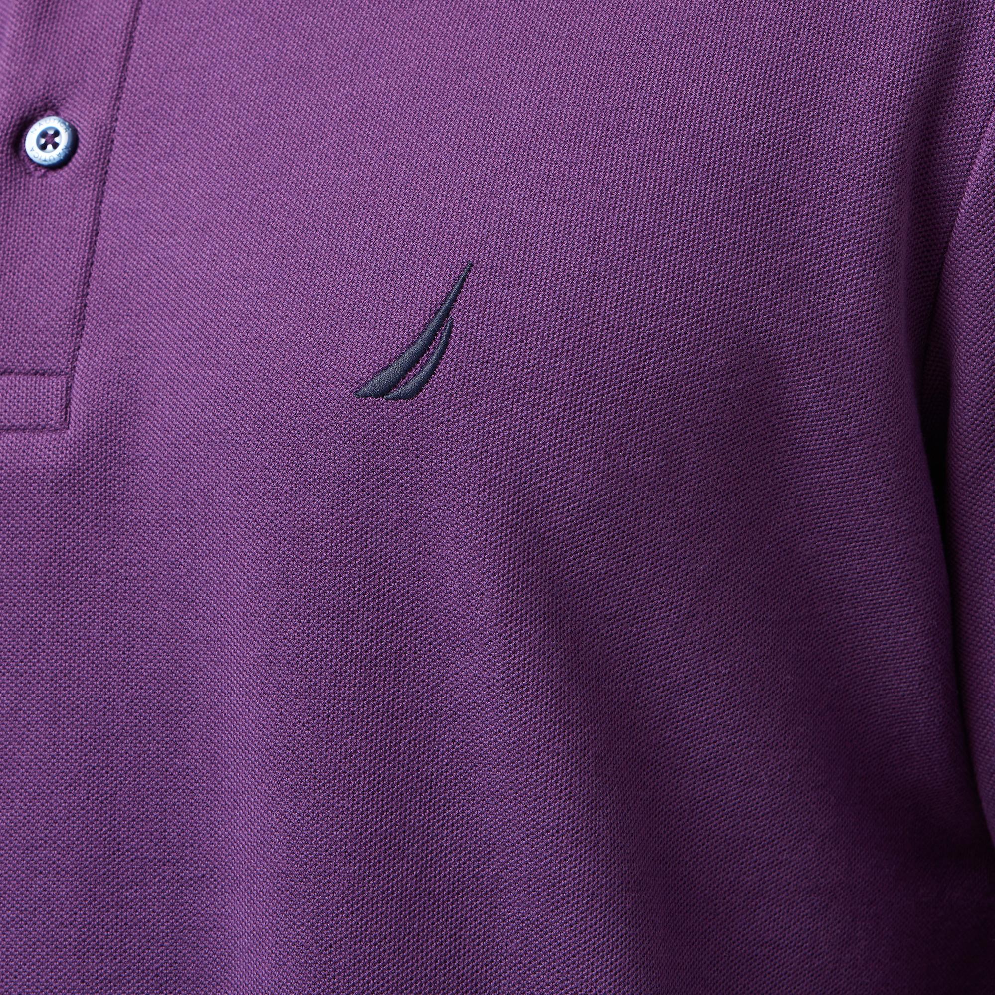 Nautica Erkek Mor Uzun Kollu Polo