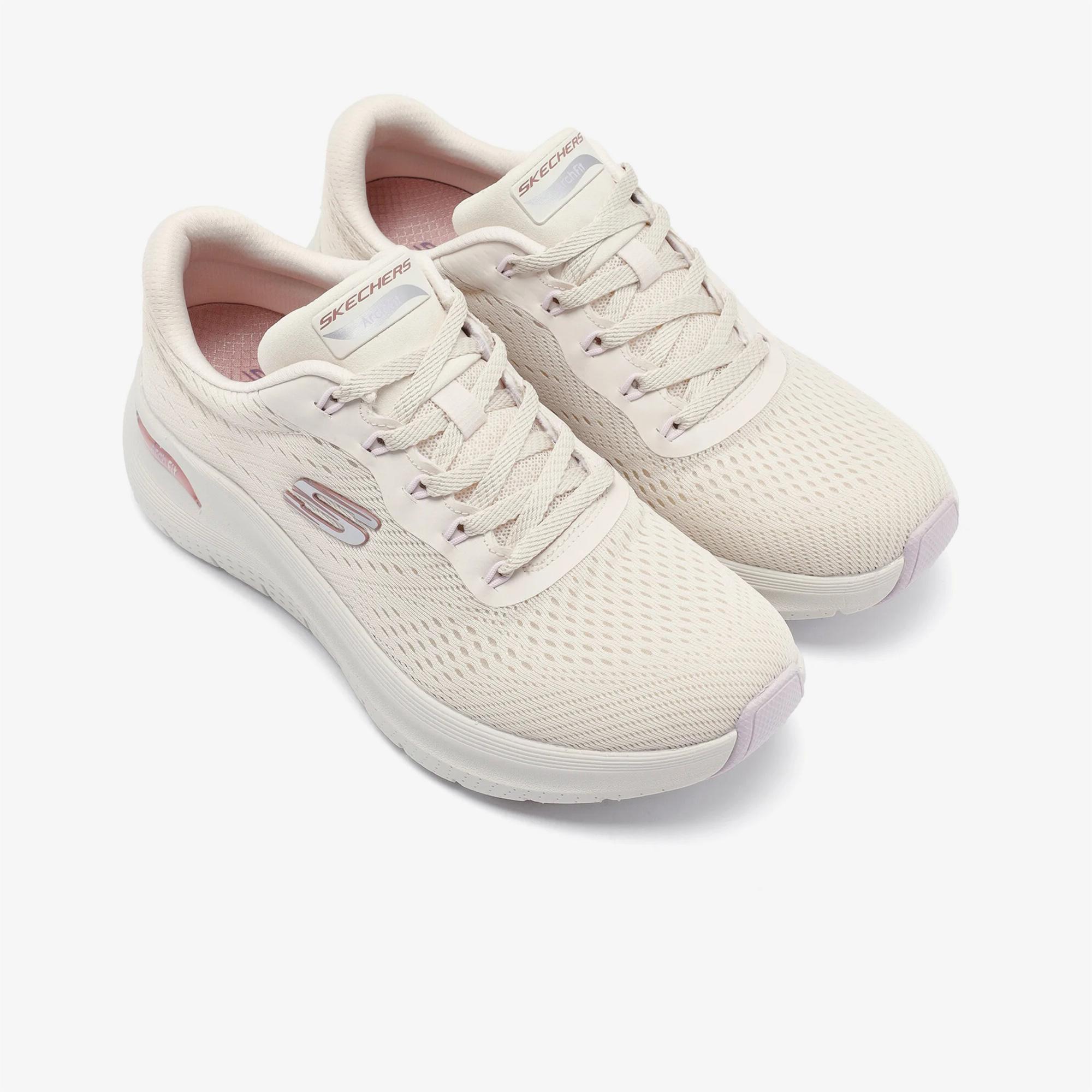 Skechers Arch Fit 2.0 Kadın Bej Günlük Spor Ayakkabı