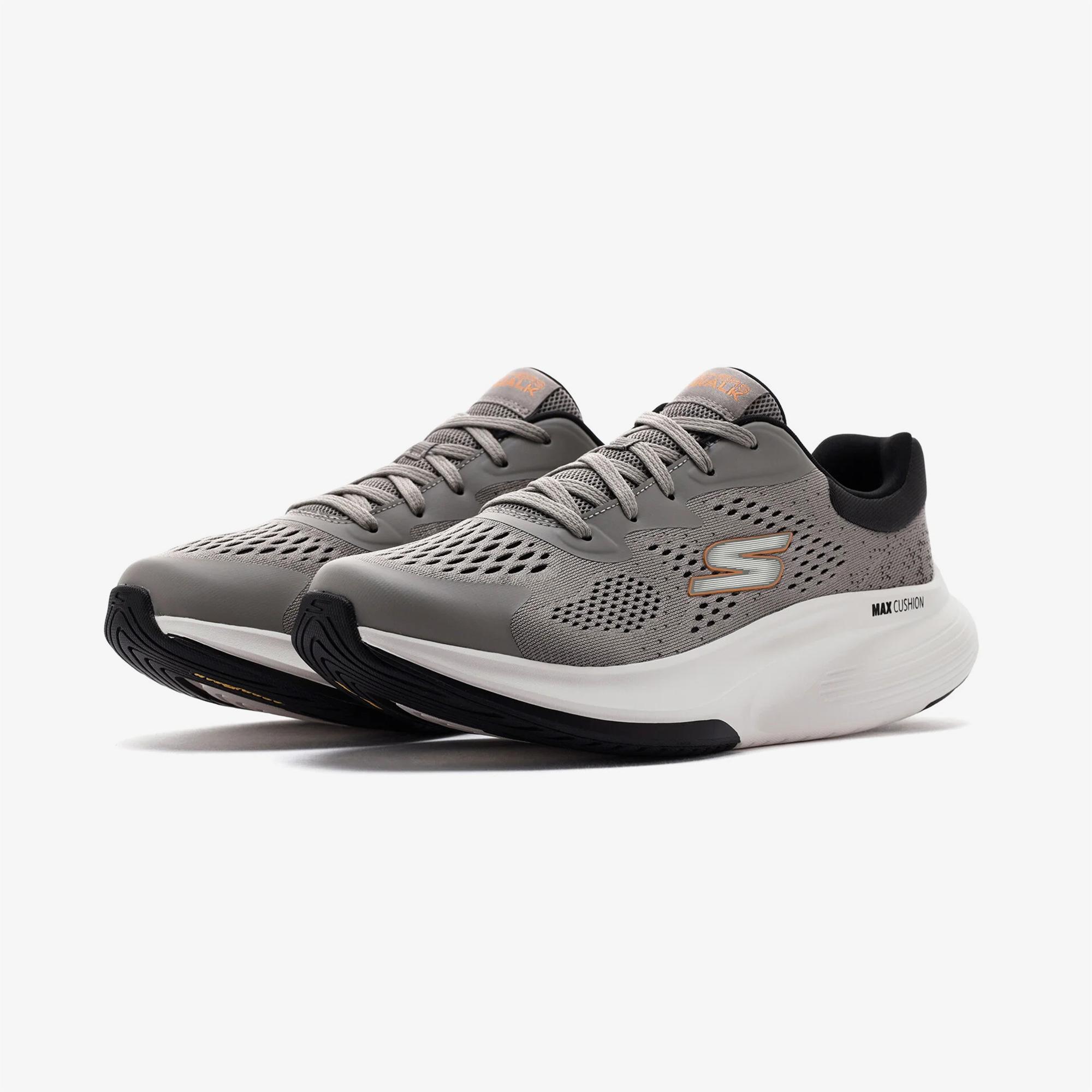 Skechers Go Walk Max Walker Augustus Erkek Gri Spor Ayakkabı