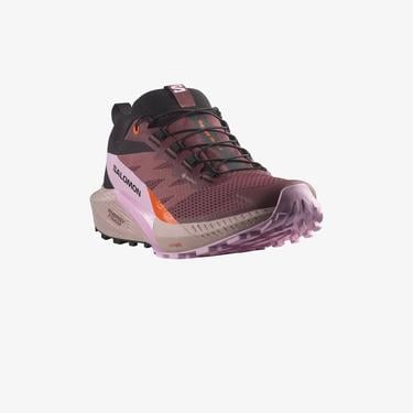  Salomon Sense Ride 5 Gore-Tex Trail Kadın Mor Koşu Ayakkabısı