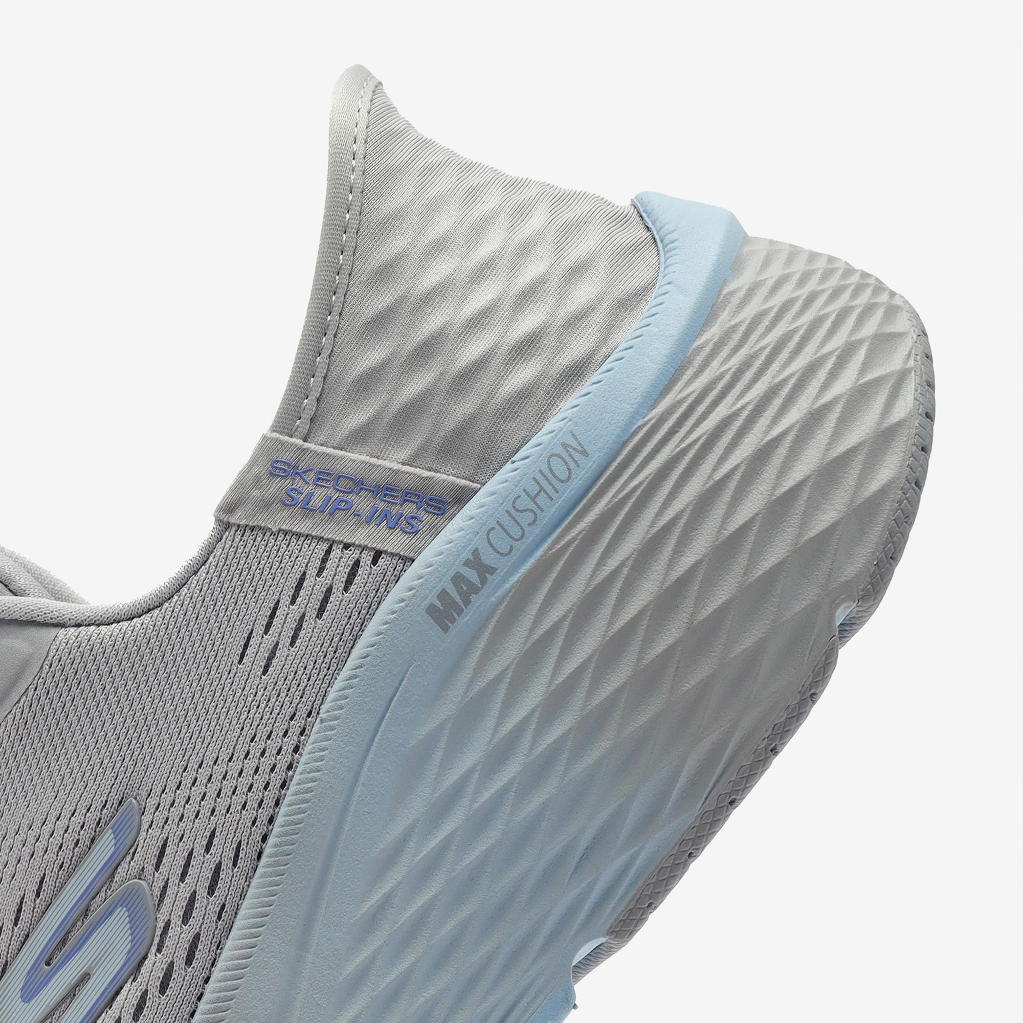 Skechers Max Cushioning Elite 2.0 Solace Kadın Gri Koşu Ayakkabısı