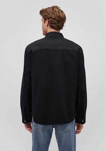  Mavi Ted Koyu Dumanlı Denim Jean Gömlek Slim Fit / Dar Kesim 0210909-87934