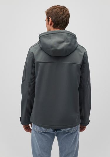  Mavi Kapüşonlu Yeşil Ceket Slim Fit / Dar Kesim 0110264-71598