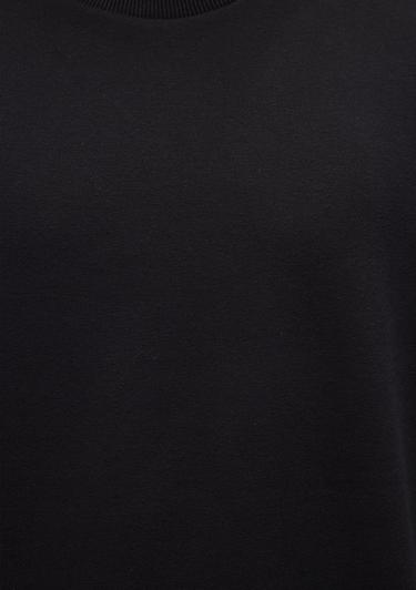  Mavi Bisiklet Yaka Siyah Basic Sweatshirt 0S10276-900