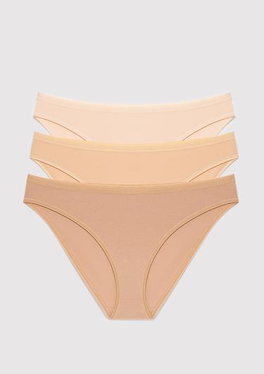  Mavi 3lü Klasik Külot 1912902-82499