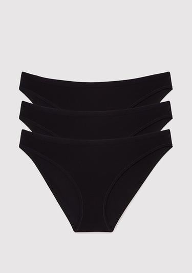  Mavi 3lü Klasik Külot 1912902-900