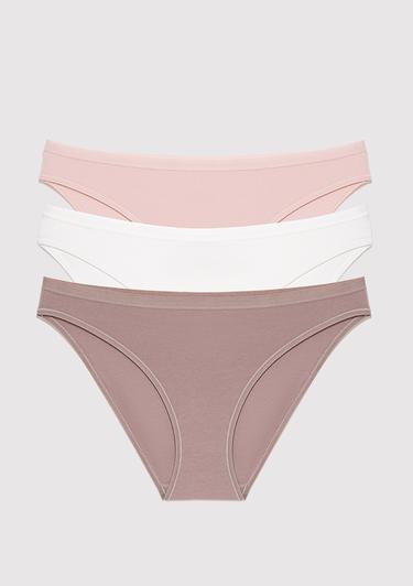  Mavi 3lü Klasik Külot 1912902-28928