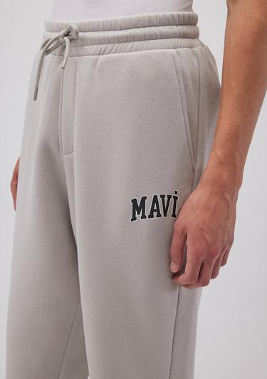  Mavi Mavi Logo Baskılı Gri Eşofman Altı 0010207-70074