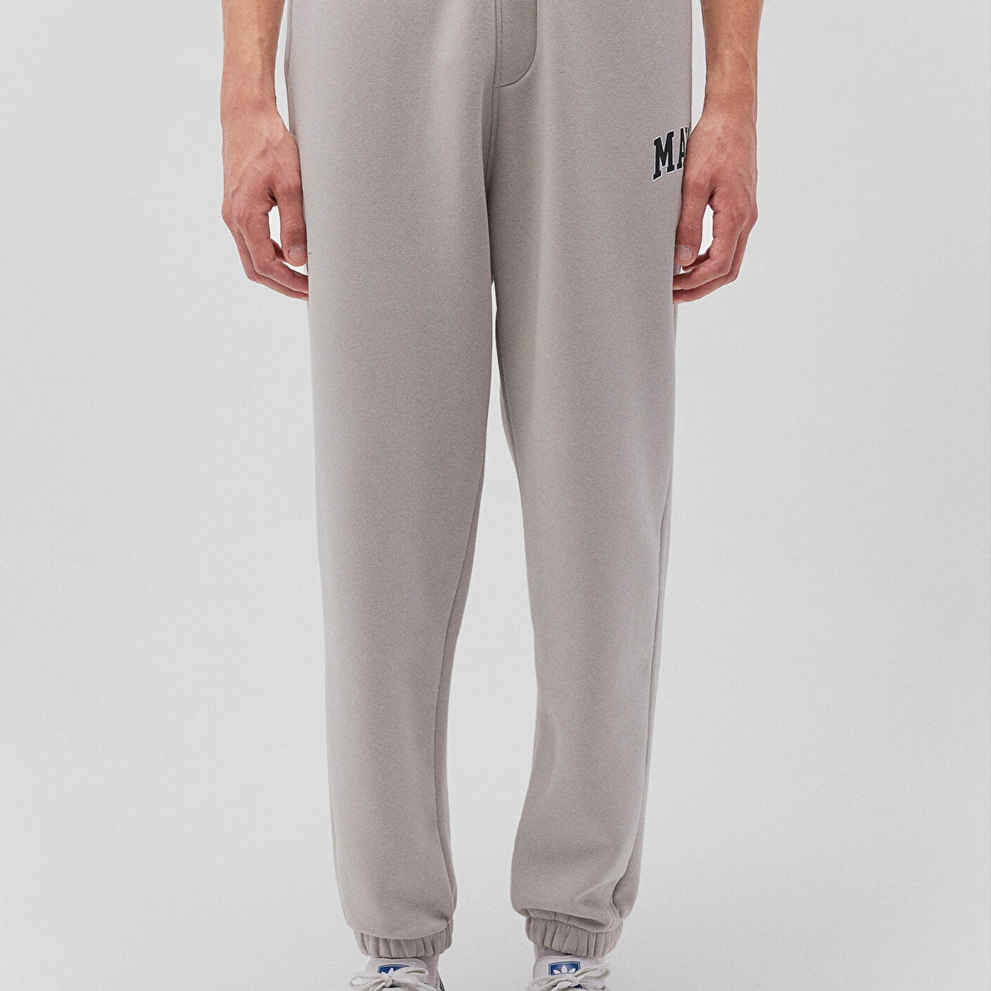 Mavi Mavi Logo Baskılı Gri Eşofman Altı 0010207-70074