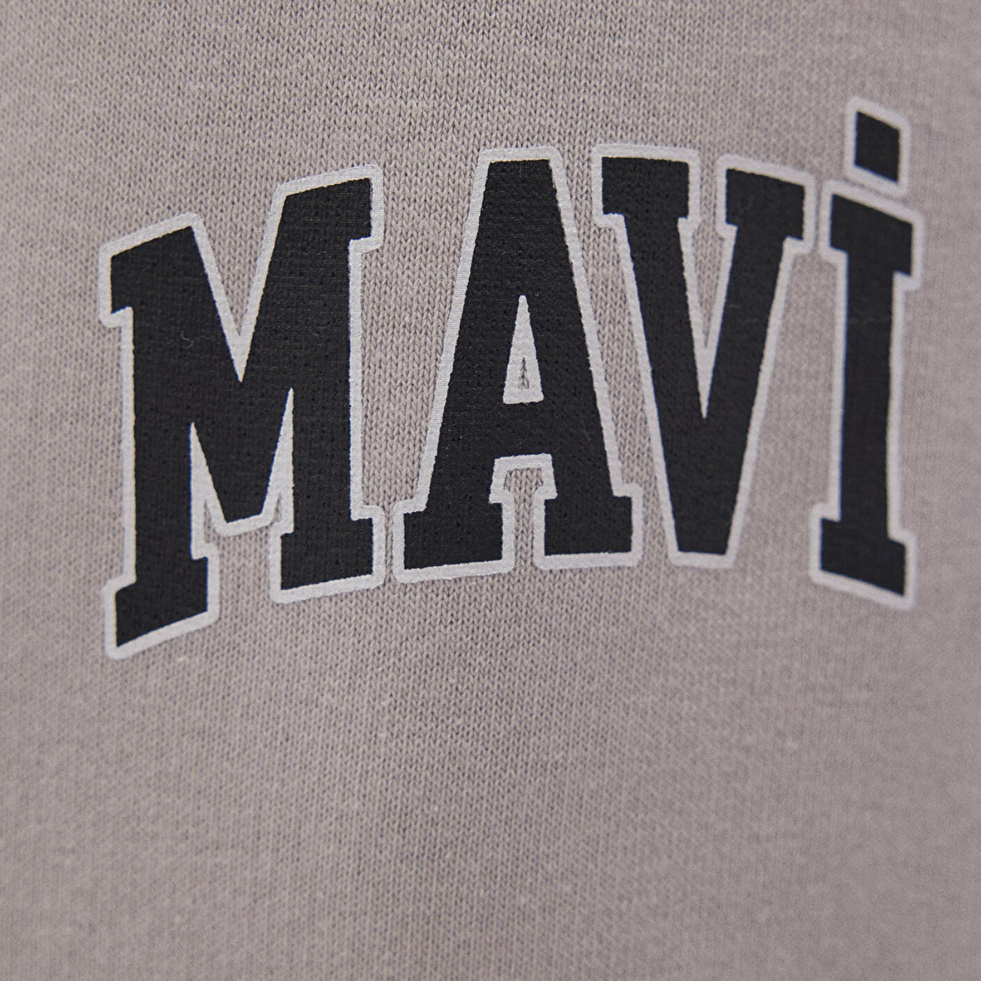 Mavi Mavi Logo Baskılı Gri Eşofman Altı 0010207-70074