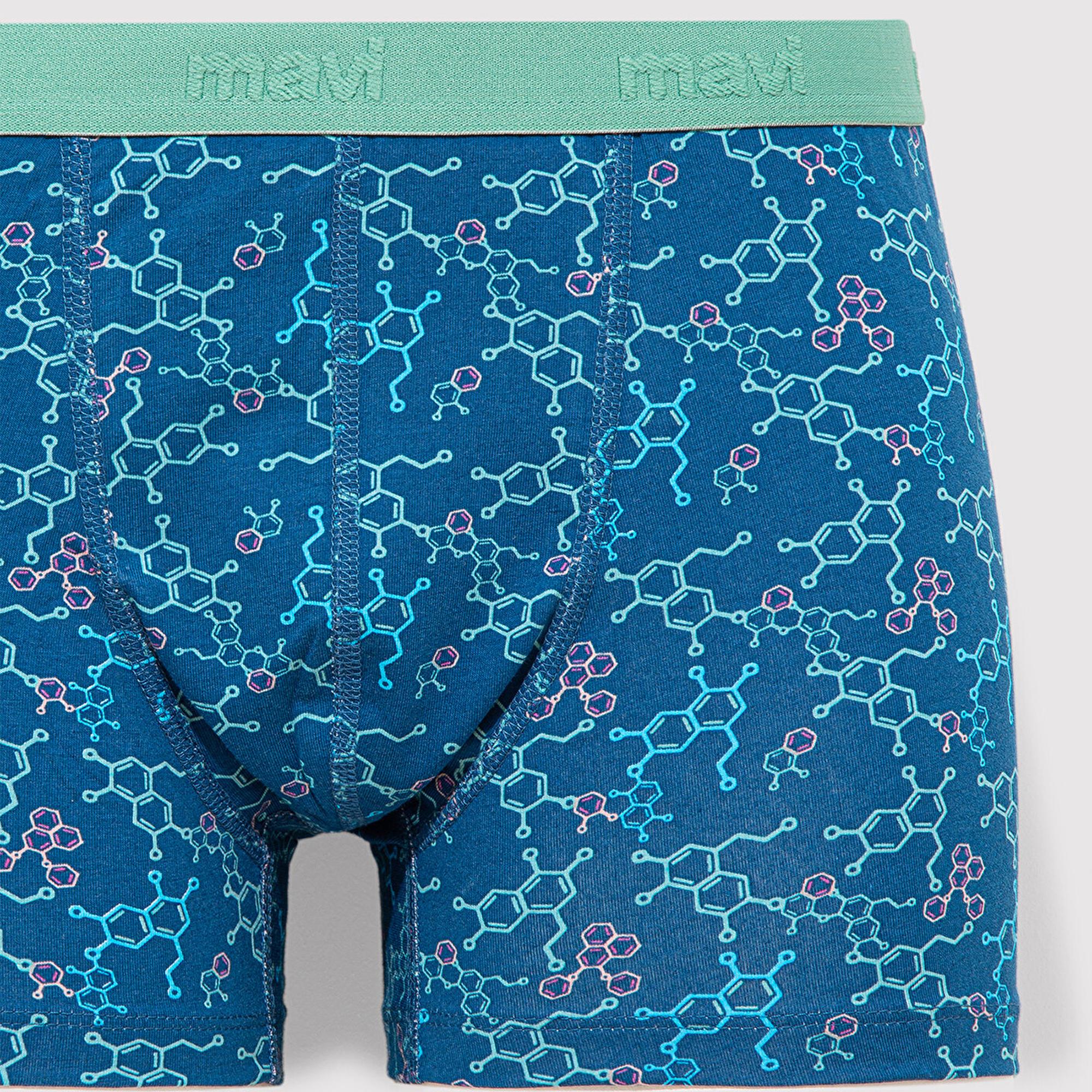 Mavi Baskılı Mavi Boxer 0911636-70861