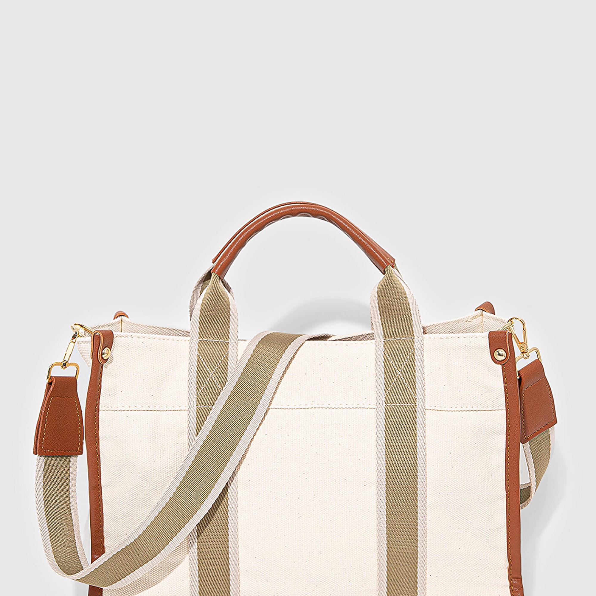 Mavi Ekru Tote Çanta 1912165-34523