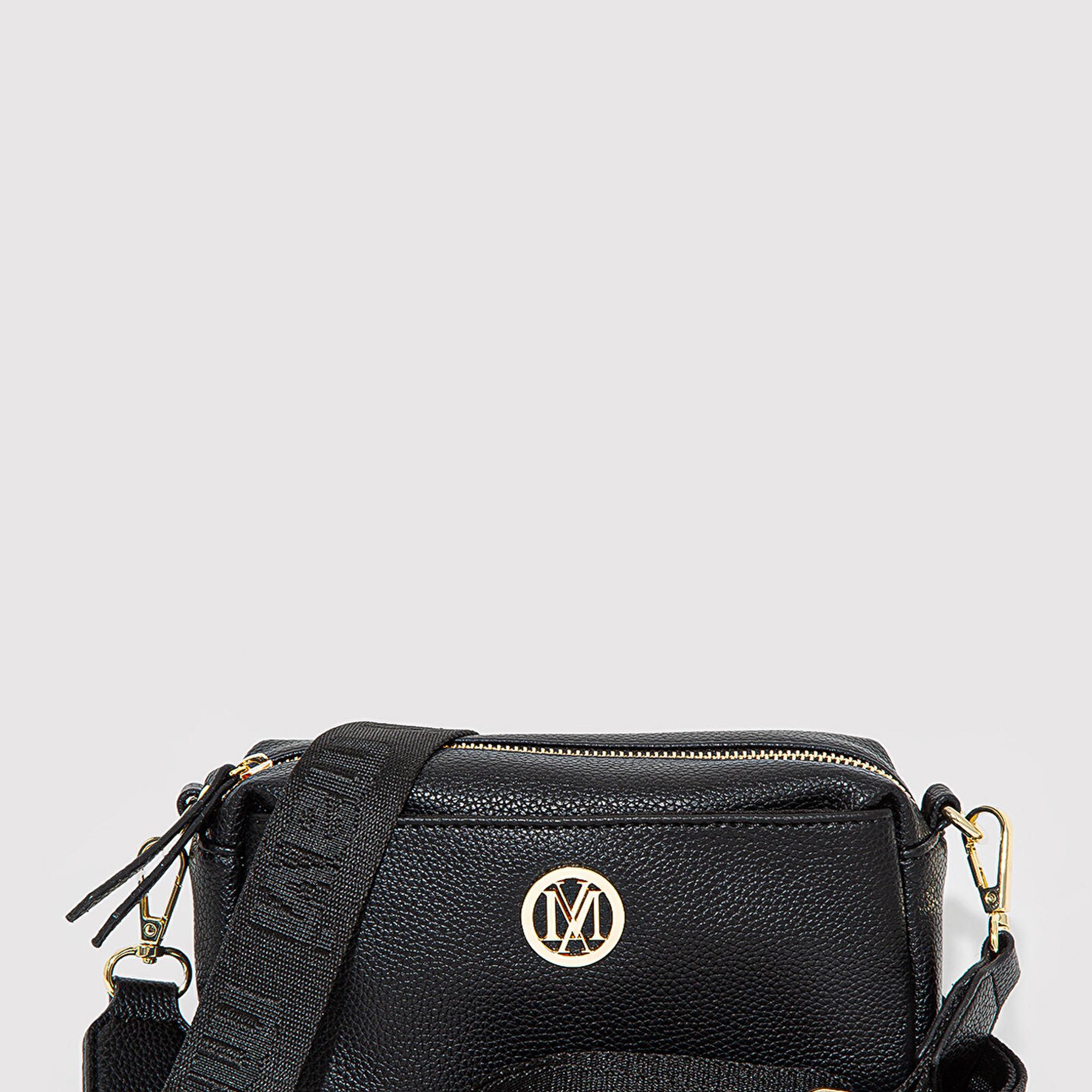 Mavi Mühür Logo Detaylı Siyah Çapraz Çanta 1912662-900