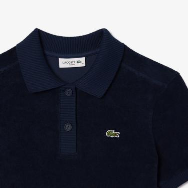  Kadın Slim Fit Lacivert Polo