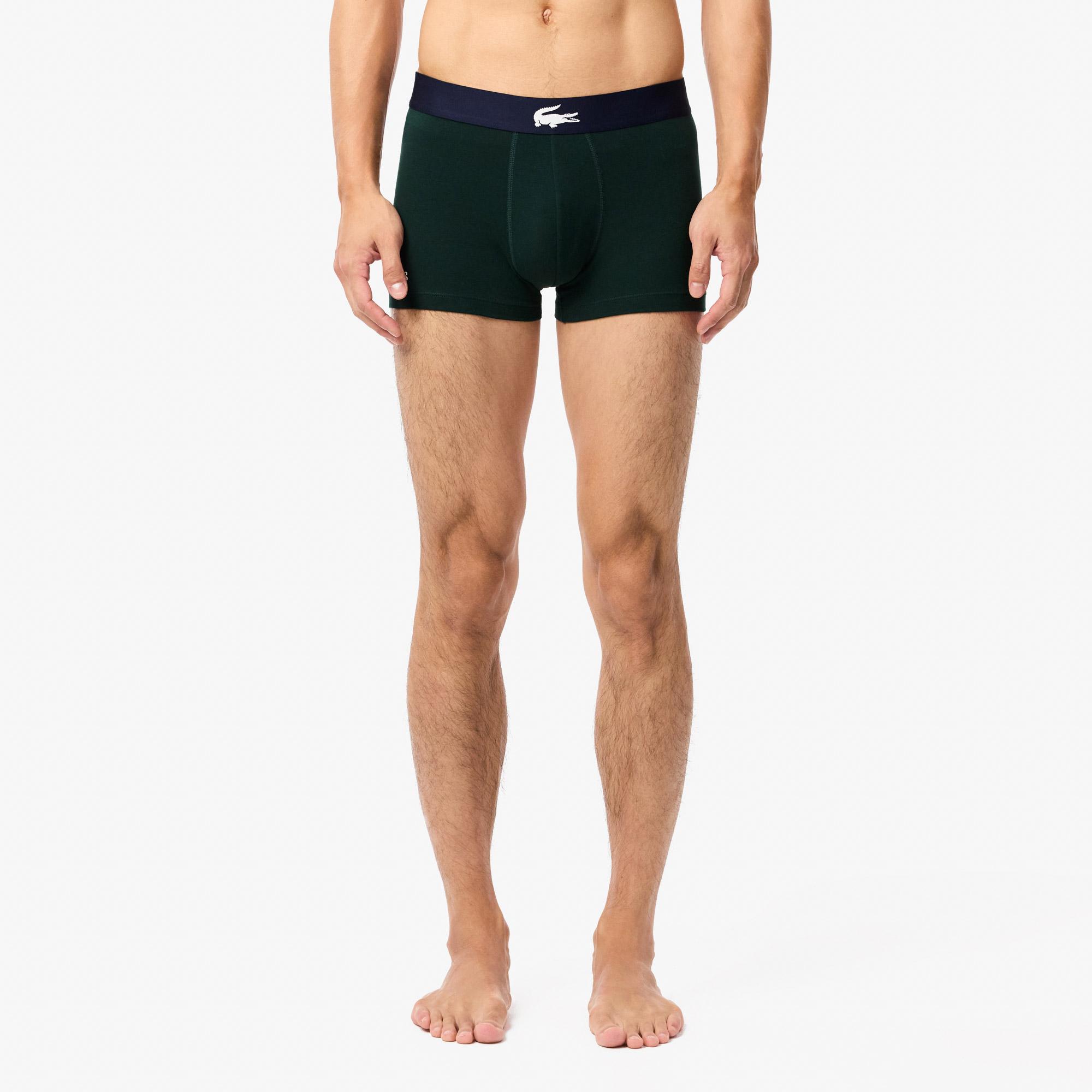 Lacoste Erkek 3'lü Renkli Boxer