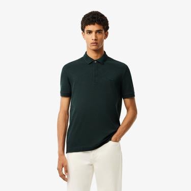 Lacoste Paris Erkek Regular Fit Koyu Yeşil Polo