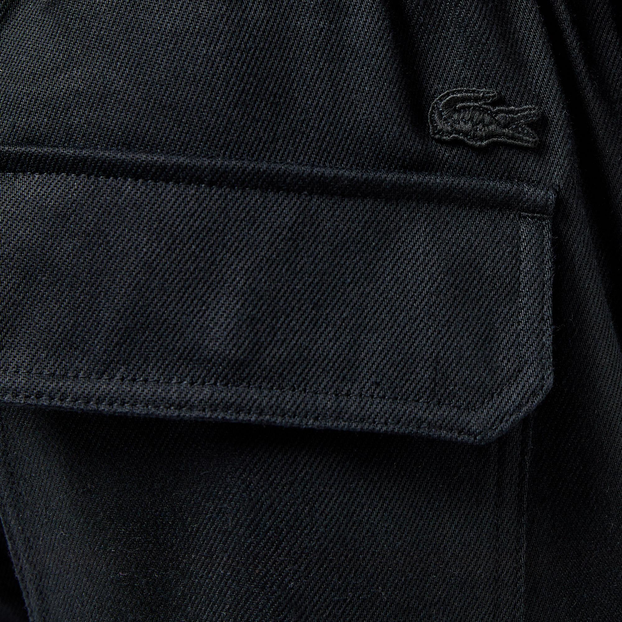 Erkek Straight Fit Chino Siyah Pantolon