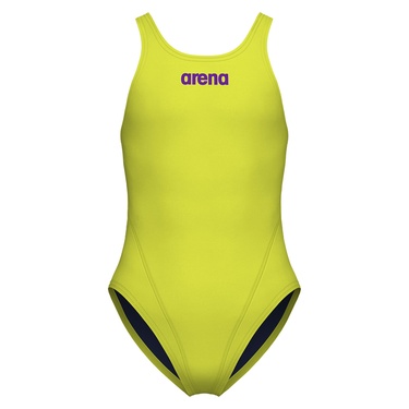  Team Swimsuit Swim Tech Solid Çocuk Yeşil Yüzücü Mayosu 004764650