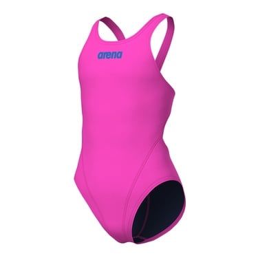  Team Swimsuit Swim Tech Solid Çocuk Pembe Yüzücü Mayosu 004764908