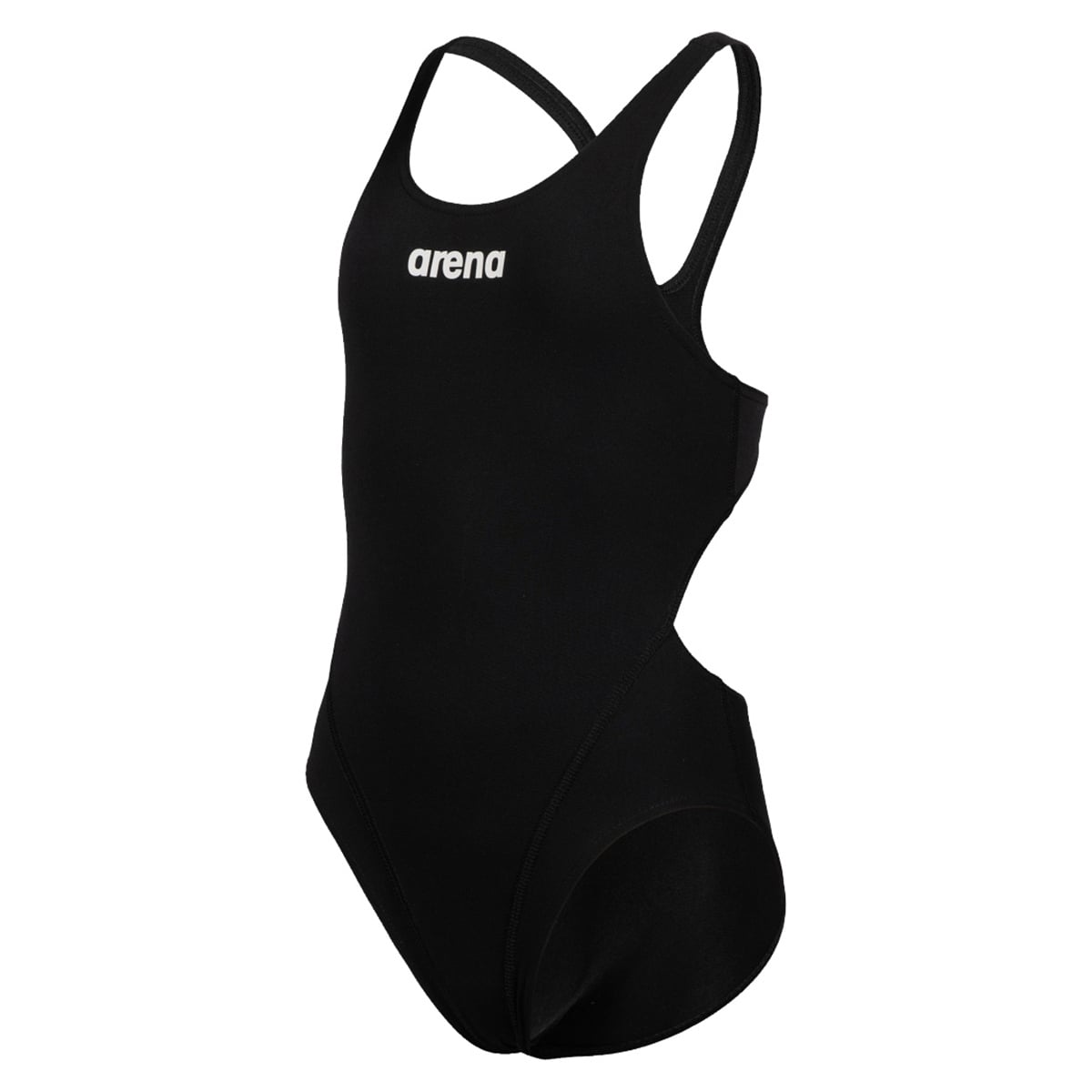  Team Swimsuit Tech Solid Çocuk Siyah Yüzücü Mayosu 004764550