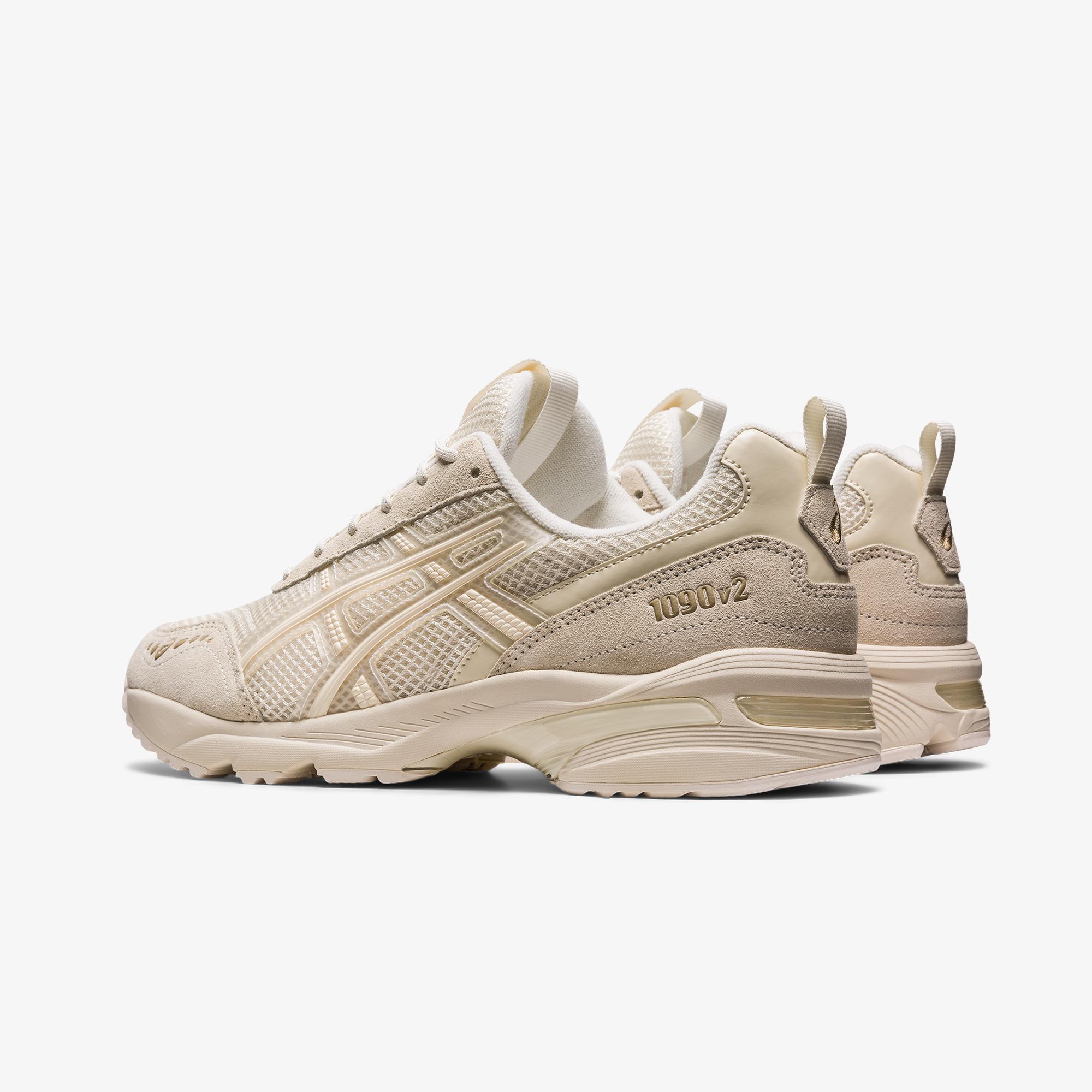 Asics Gel-1090V2 Unisex Krem Rengi Spor Ayakkabı