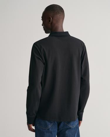  GANT Erkek Siyah Regular Fit Polo