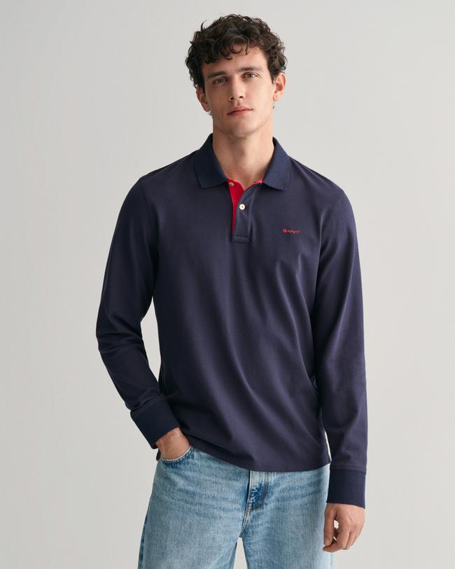  GANT Erkek Lacivert Regular Fit Polo