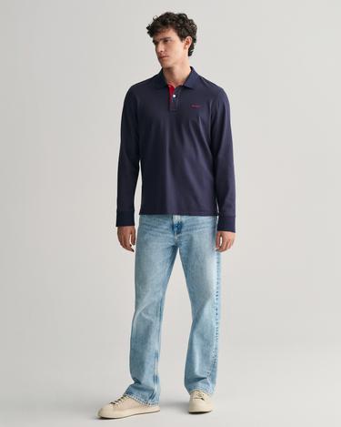  GANT Erkek Lacivert Regular Fit Polo
