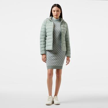  Guess Solid Heavy Diann Stretch Creamy Plain Kadın Yeşil Mont