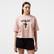 Guess Aurelie Boxy Mid Organic Stream Jersey 180 Kadın Siyah T-Shirt